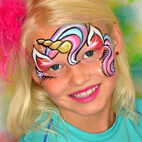 Pin By Patsy The Clown On Face Painting Face Painting Unicorn Face