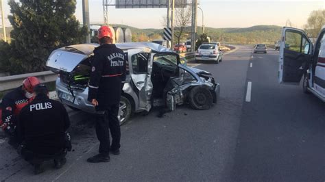 Sakarya Da Trafik Kazas L Yaral Son Dakika Haberleri