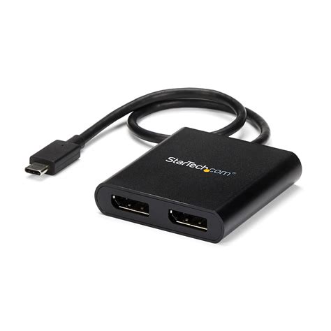 Usb C To 2x Dp Multi Monitor Adapter Mst Usb C™ Video Adapters