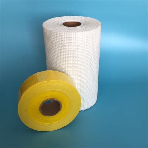 60G M2 75G M2 5cmx90m Fiberglass Self Adhesive Tape Scrim Tape