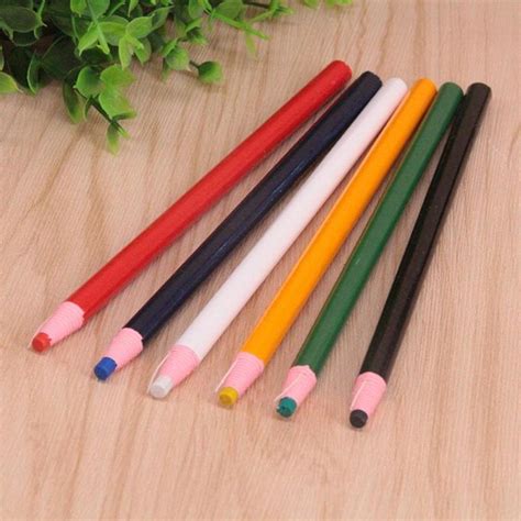 Buy Cut Free Sewing Tailors Chalk Pencils Fabric Marker Red Garment