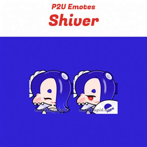 Shiver Emotes SPLAT - Etsy