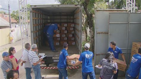 Correios e TRE iniciam transporte das urnas para locais de votação