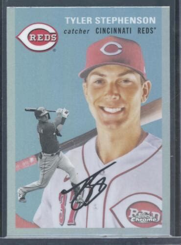 Topps Chrome Platinum Tyler Stephenson Refractor Cincinnati