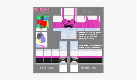 Roblox Girl Pants Template