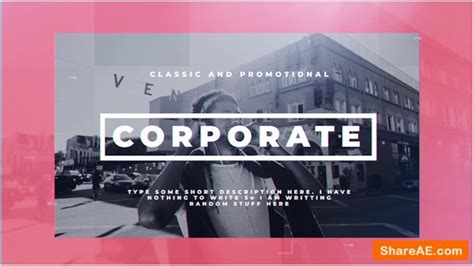 Videohive Modern Corporate Free After Effects Templates After