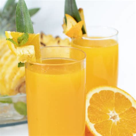 Orange Pineapple Juice Recipe A Healthy Drink For Better Digestion