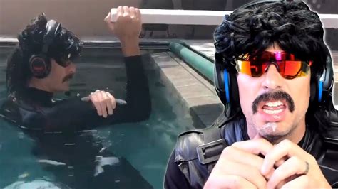 Drdisrespect Reacts To His Video Swimming In The Pool And Epic Duos Win