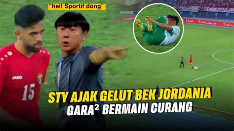 MELINDUNGI ASET TIMNAS Momen Shin Tae Yong NGAMUK Melihat Witan