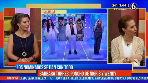 Wendy Guevara Poncho De Nigris y Bárbara Torres se dan con todo previo