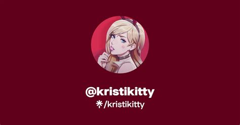 Kristikitty Twitter Instagram Facebook Tiktok Twitch Linktree