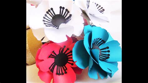 Diy Paper Flowers Youtube