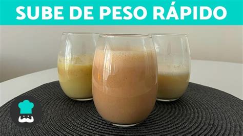 Descubre El Batido Perfecto Para Subir De Peso De Forma Saludable