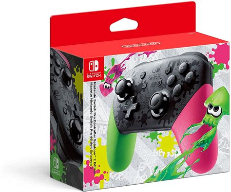 Nintendo Switch Pro Controller Splatoon 2 Edition Prices PAL Nintendo ...