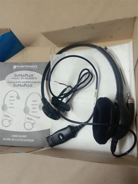 Plantronics Headset Supraplus H251 Pn 64336 01 Lazada Ph