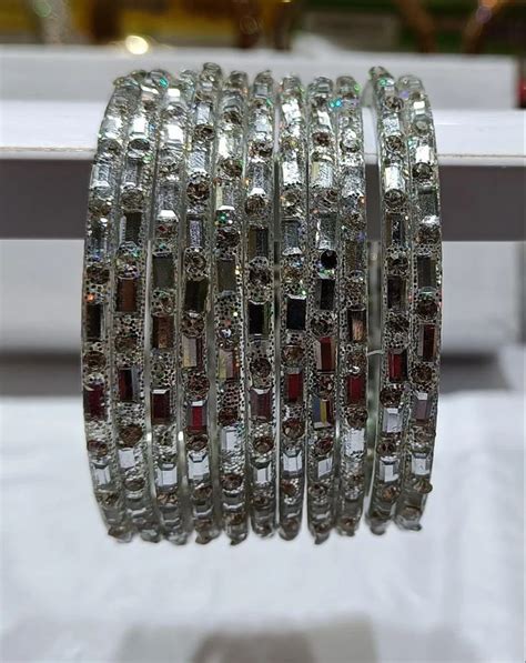 Inches Silver Glass Bangles At Rs Box In Firozabad Id