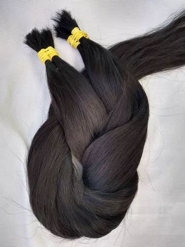 Cabelo Humano Castanho Liso G Cm Mega Hair