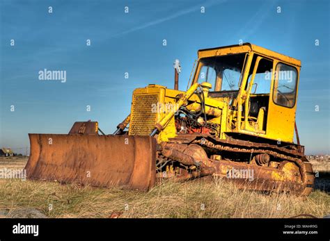 Rusty Bulldozer Hi Res Stock Photography And Images Alamy