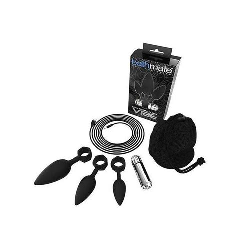 Set de 4 Plugs Entrenamiento Anal con Vibración Sinsapple