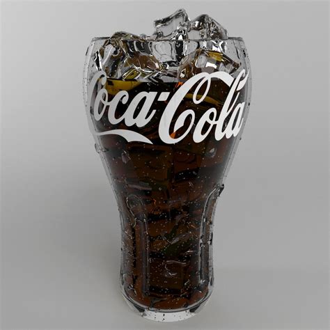 Coca Cola Free 3d Model Obj Blend Fbx Free3d