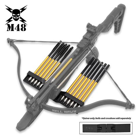 M48 Pistol Crossbow Quiver Holds 12 Pistol