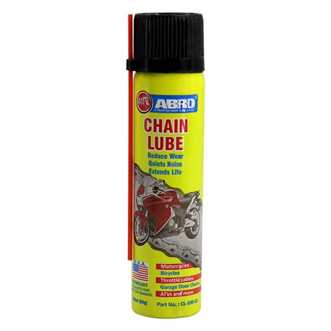 ABRO CL 100 60 ATV Chain Lube Spray Cleaner All Purpose Cable Lubricant