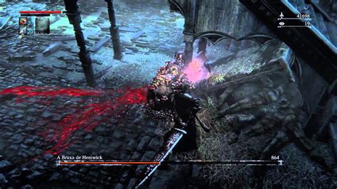 Bloodborne Witch Of Hemwick Boss Figth Youtube