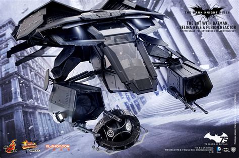 Hot Toys MMSC002 The Dark Knight Rises 1 12th Scale The Bat Deluxe Collectible Set