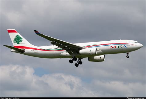 OD MEE MEA Middle East Airlines Airbus A330 243 Photo By Jon Marzo