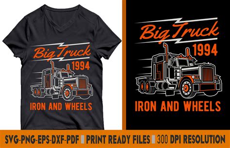 Truck T Shirt Design Ecolesetformationsfr