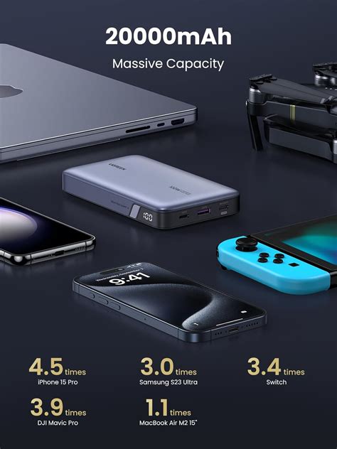 Ugreen Nexode W Mah Powerbank With W Rapid Self Recharge