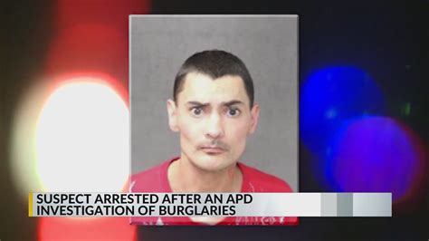 Burglary Suspect Arrested By Albuquerque Police Krqe News 13