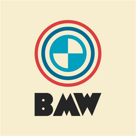 Retro BMW logos : r/logodesign