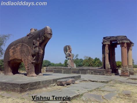 Vishnu Temple Of Eran India Old Days