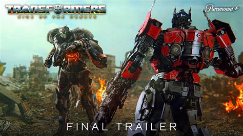 TRANSFORMERS 7 RISE OF THE BEASTS Final Trailer 2023 Paramount