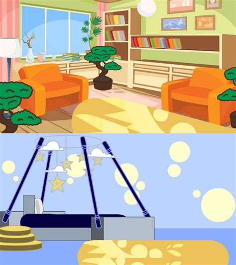 Gacha Club Backgrounds Bedroom