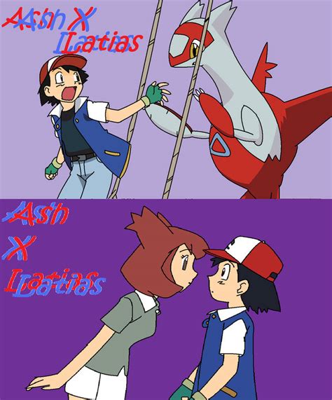 Latias and Ash by PokemonBWishesCilan on DeviantArt