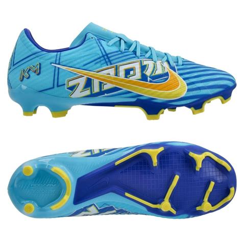 Nike Air Zoom Mercurial Vapor 15 Academy MG Mbappé Personal Edition - Baltic Blue/White