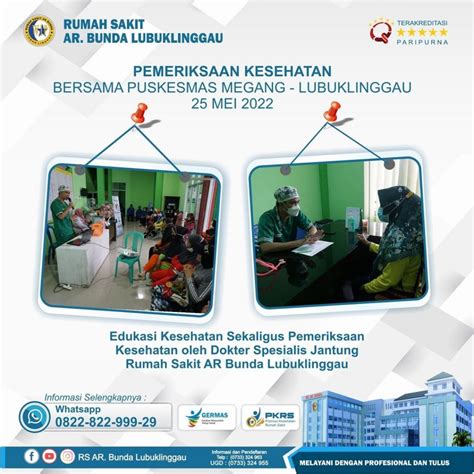 Rumah Sakit Ar Bunda Peduli Kesehatan Lansia Rs Ar Bunda Lubuklinggau