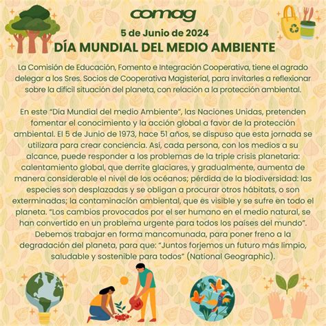 D A Mundial Del Medio Ambiente De Junio De Cooperativa