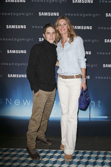 Photo Christophe Soumillon et sa femme Sophie Thalmann Soirée Samsung