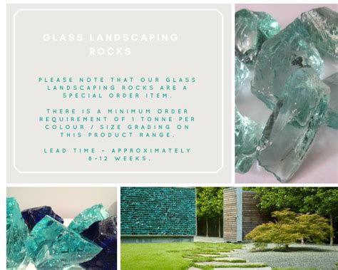 Glass Landscaping Rocks - Schneppa Recycled Crushed Glass