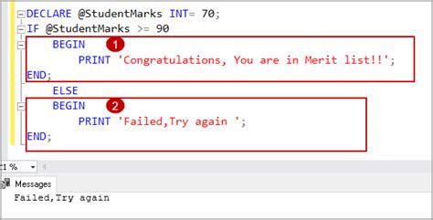 SQL IF Statement introduction and overview