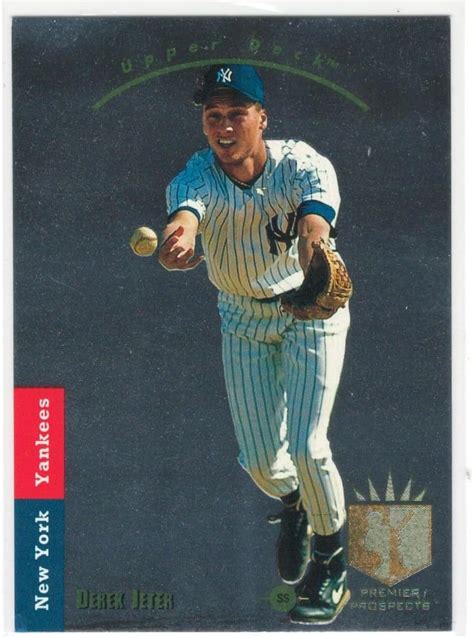 Amazon Sp Upper Deck Derek Jeter Foil Rookie Card