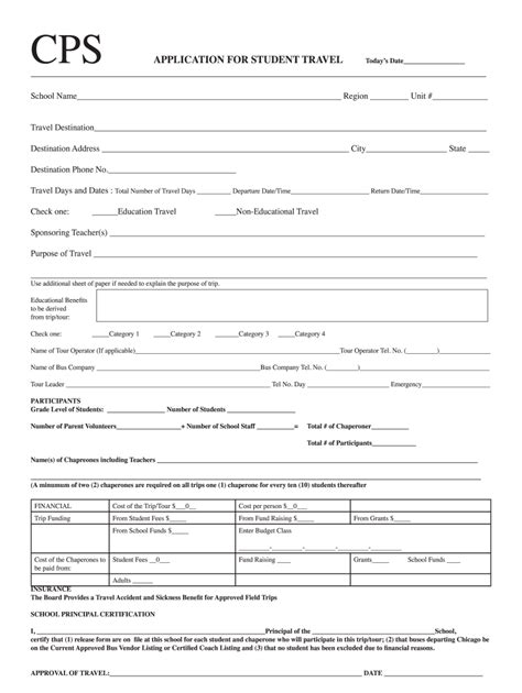 Cps Application Todays Online Fill Online Printable Fillable Blank