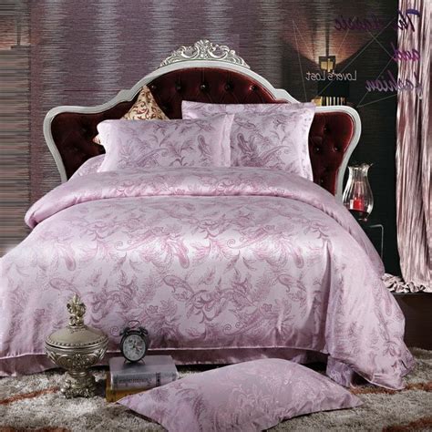 Charming Life Pink Jacquard Damask Luxury Bedding Luxury Bedding