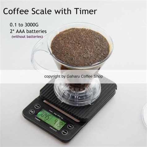 Jual Best Drip Scale With Timer Kg For V Pour Over Murah Alat Kopi