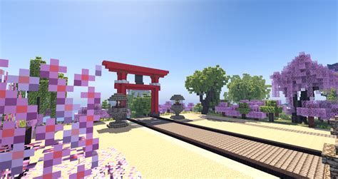 Hakurei Shrine Minecraft Map