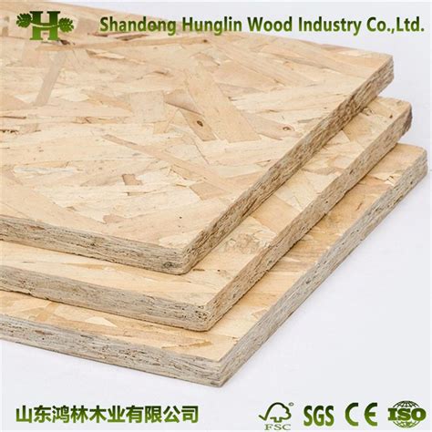 Oriented Standard Board OSB3 For Building Furniture China Oriented