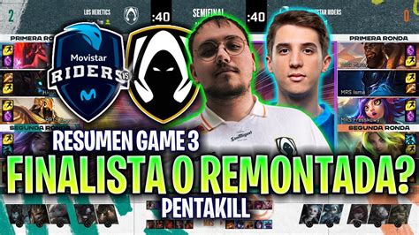 Tenemos Finalista O Remontada Pica Mrs Vs Hrts Game Resumen